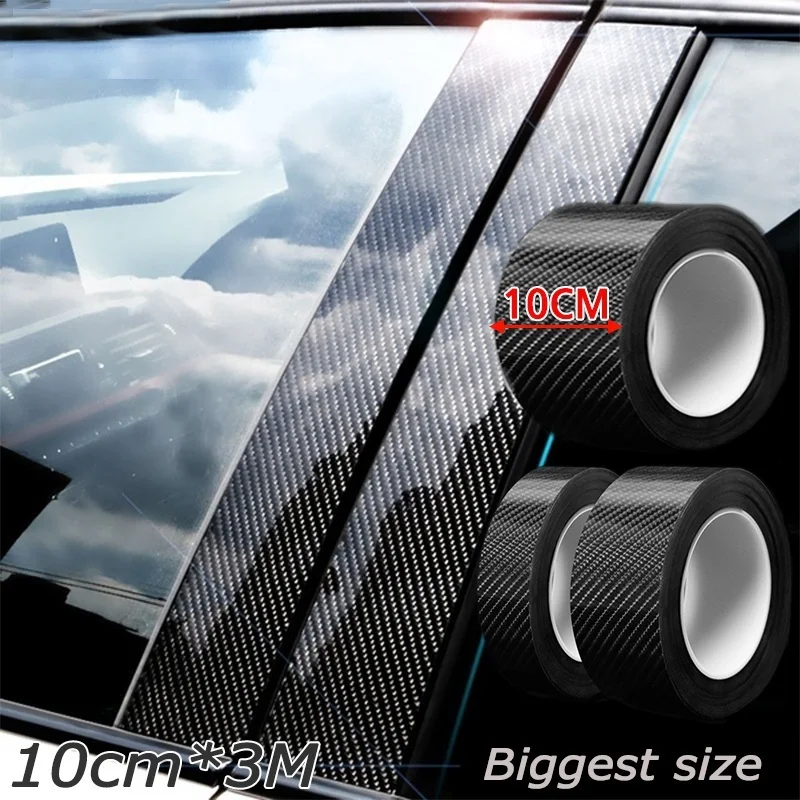 Car Sticker DIY 3D Nano Carbon Fiber Vinyl Self-Adhesive Protection Film Adapted to Appearance and The Interior of Motorcycles