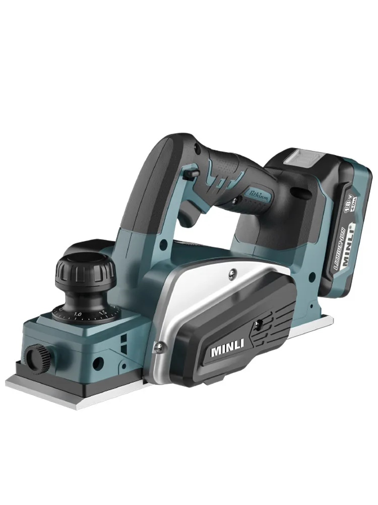 Pialla elettrica portatile a batteria al litio pialla per legno pialla elettrica per uso domestico 18V 4000A