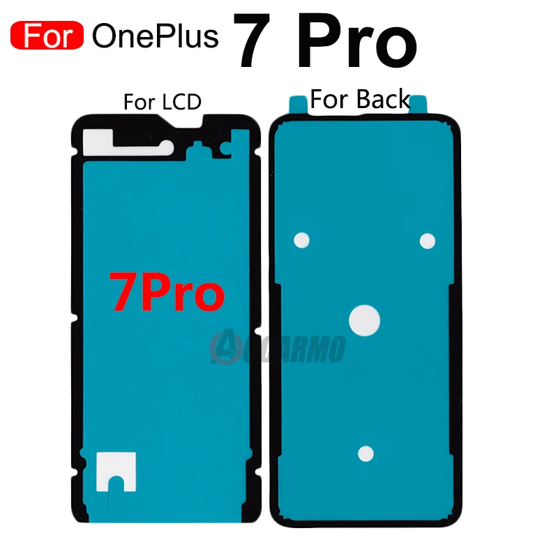 Back Cover Adhesive + Front LCD Glue Tape For OnePlus 1+8 7 8T 7Pro 8 Pro Full Set Sticker Replacement Part