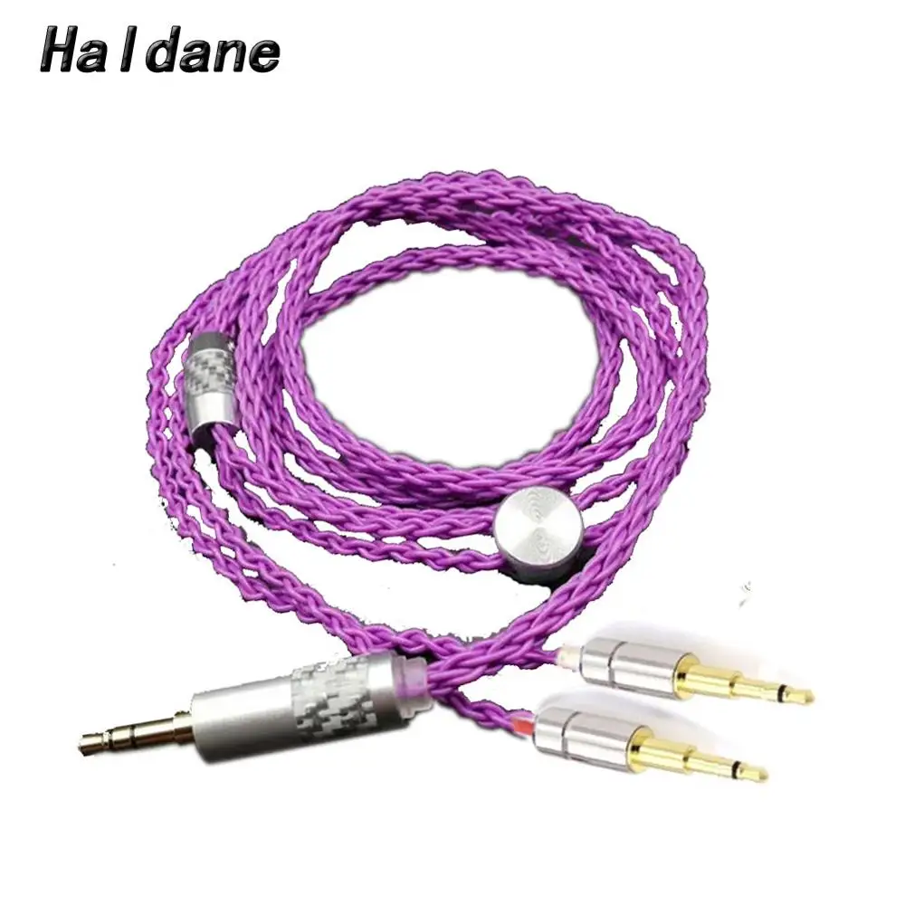 

Haldane HIFI 2.5/3.5/4.4/XLR Balanced 7N OCC Silver Plated Headphone Upgrade Cable for OPPO PM-1 PM-2 HE1000 400S 560 Headphones