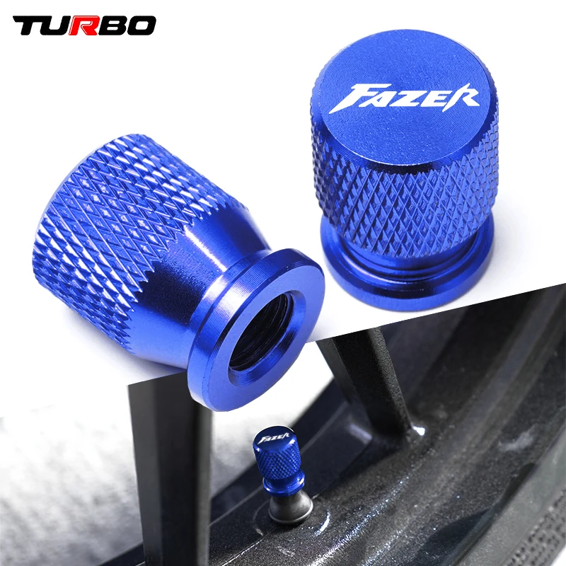 

Fazer For Yamaha FZ8 FAZER FZ6 FZ1 FZ 1 6 8 CNC Aluminum Tire Valve Air Port Cover Stem Cap Motorcycle Accessories