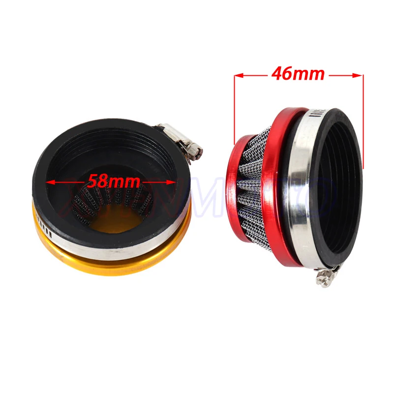 ATV 49cc Performance 19mm Carburetor 58mm Air Filter cable Assembly for 2-stroke 49cc 50cc 60cc 66cc 80cc Mini Pocket Bike Group