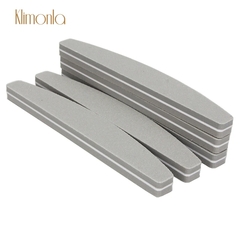 

5Pcs/Lot 100/180 Grit Gray Sponge Nail Art UV Gel Polishing Sanding Buffer Block Professional Manicure Buffing Beauty Tools