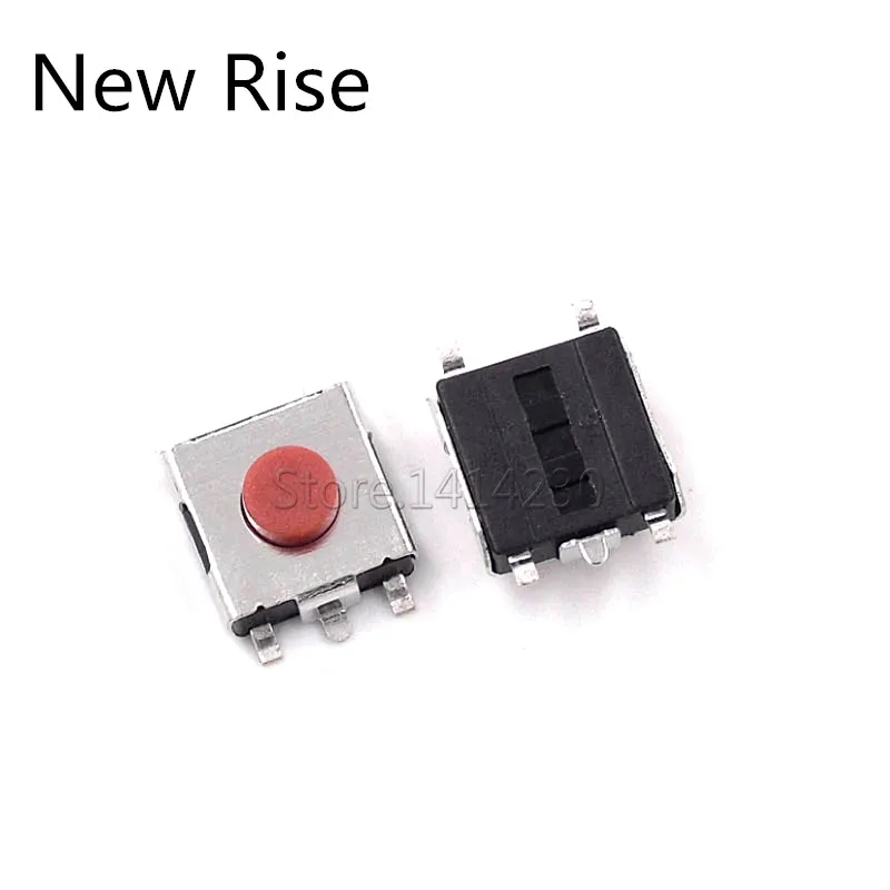 100Pcs 4Pin 5Pin Red SMD 6x6mm Tact Push Button Switch 6*6*2.5MM 6*6*3.1MM Micro switch 6x6x3.1mm 6x6x2.5mm Momentary Switch