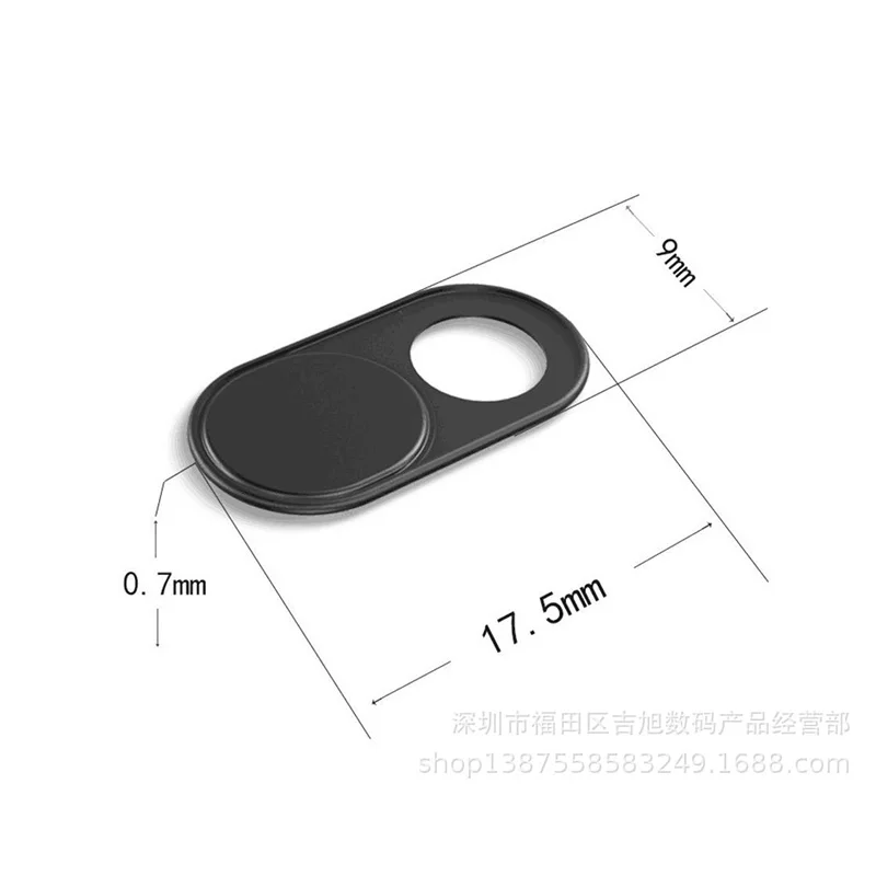 1-10PCS WebCam Cover Shutter Magnet Slider Plastic Universal Antispy Camera Cover For Laptop iPad PC Macbook Privacy Sticker