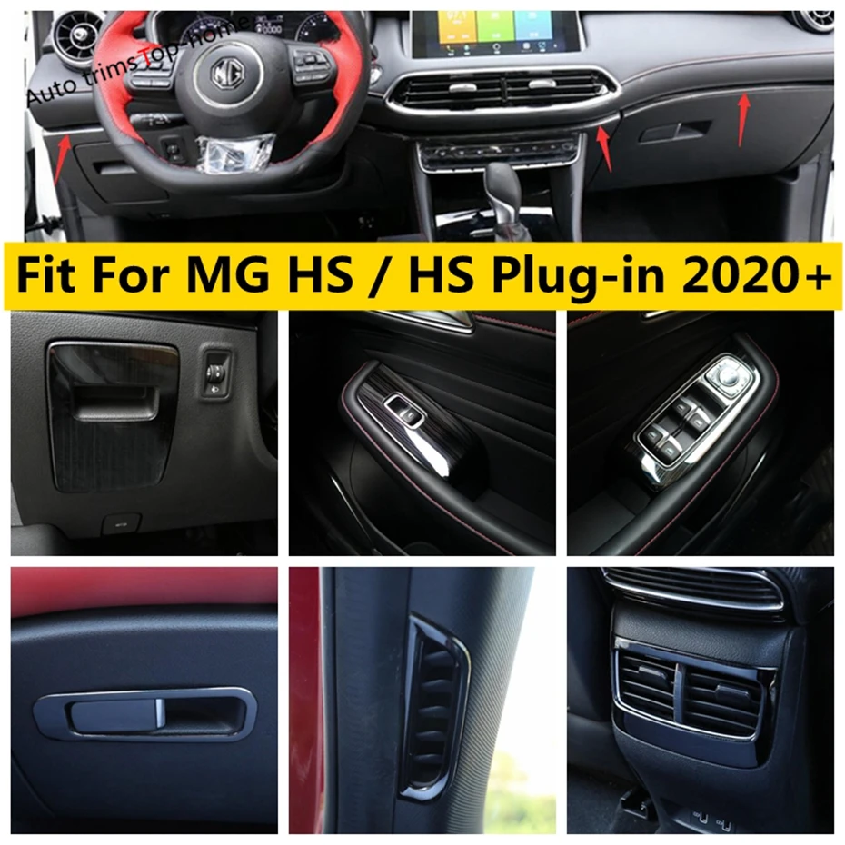 

Window Lift Button / Dashboard / Pillar A / Glove Box / Air Conditioning AC Vent Cover Trim Fit For MG HS / Plug-in 2020 - 2022