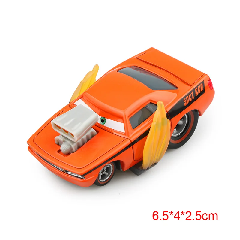 Disney Pixar Cars 2 Toy modello in lega Car Badger Flame Slugs Blue DJ wengè Bad Guys quattro gruppi 1:55 giocattoli in metallo veicoli regali per