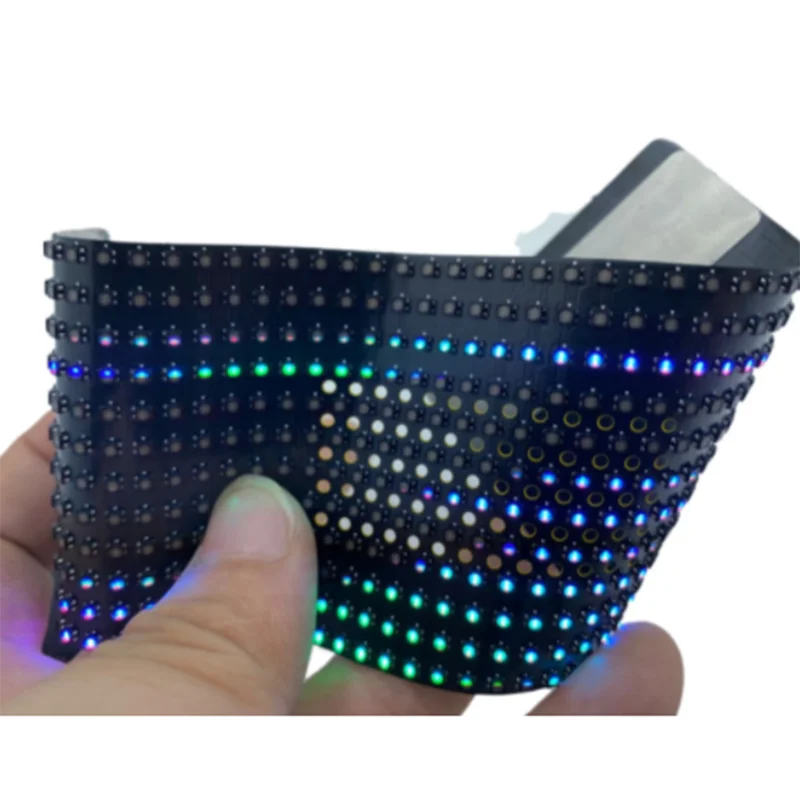 

Factory LED full-color flexible display can move 12*36RGB advertising screen APP mobile phone editor