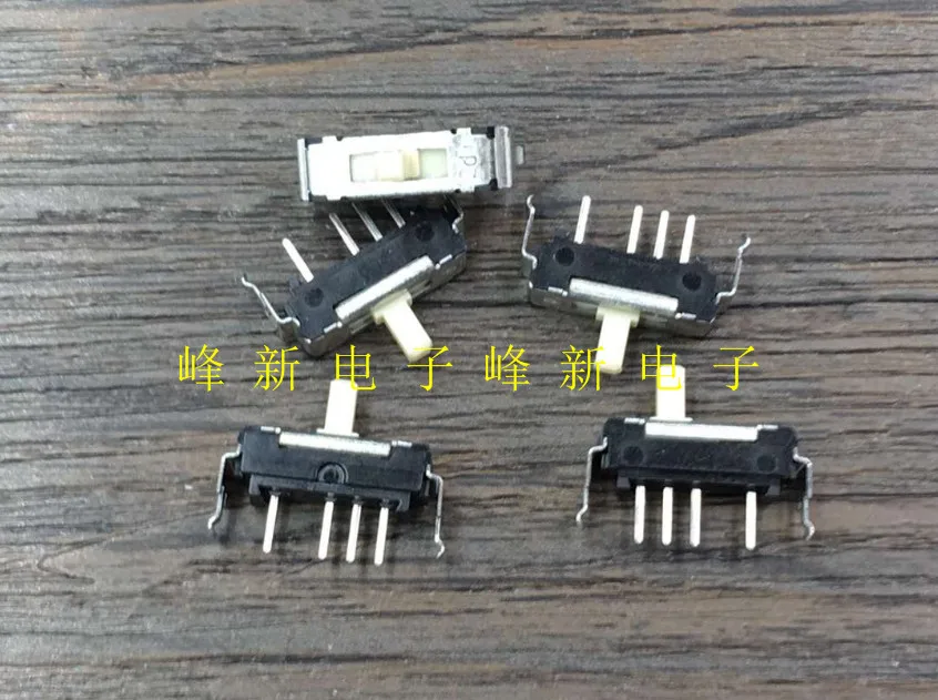 

5pcs SSSS918700 Japan 3-speed 4-foot toggle switch with frame miniature sliding switch power supply