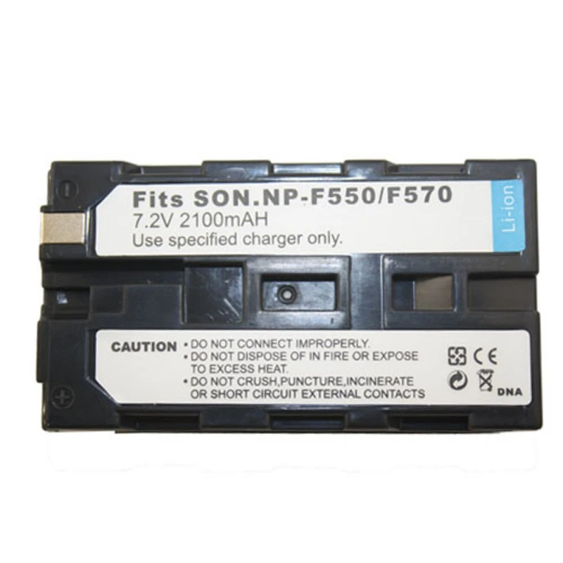 NP-F550 F750 F970 Li-Ion Battery Spare Battery for Yongnuo YN360 III PRO YN300III Aputure LED Video Lights Monitors SONY Cameras