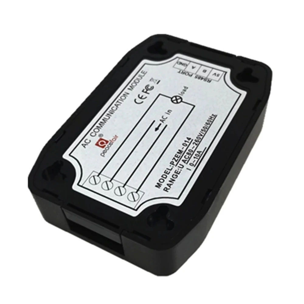 جديد التيار المتناوب الرقمية Wattmeter السلطة متر 220 فولت 10A متر كهربائي RS485 Modbus عامل الطاقة تردد الطاقة محلل