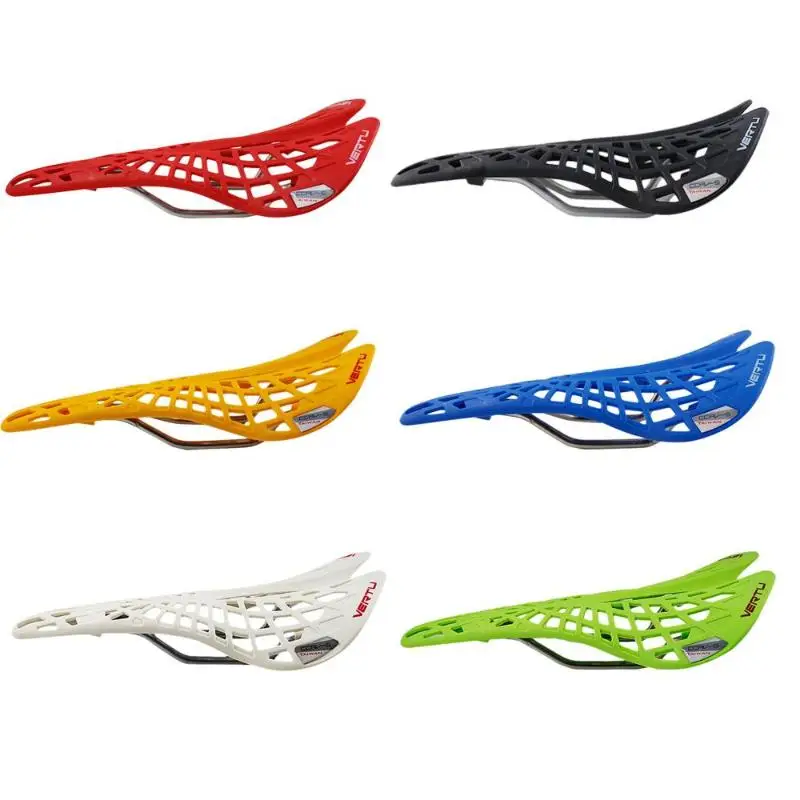 Bicycle Saddle Road Bicycle Mountain Bike Saddle Cycling Breathable Spider Ergonomic Hollow Front Seat Mat Bicycle Parts