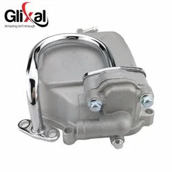 Glixal GY6 125cc 150cc EGR Valve Cam Cover, Cylinder Head Cover assy for 152QMI 157QMJ Chinese Scooter Moped ATV Go Kart Quad