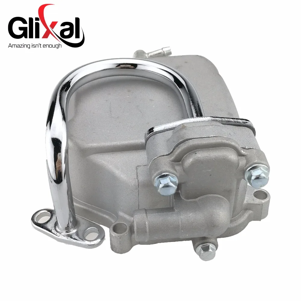 Glixal GY6 125cc 150cc zawór EGR osłona, osłona głowicy cylindra assy dla 152QMI 157QMJ chiński skuter motorower ATV gokart Quad