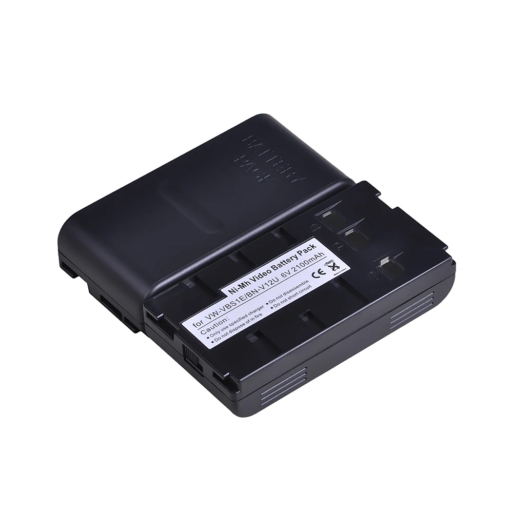 2 sztuk 2100mAh VW-VBS1E BN-V12U kamera bateria do JVC BN-V10U, BN-V11U, BN-V12U, BN-V14U, BN-V15, BN-V18U, BN-V22U, BN-V24U,,