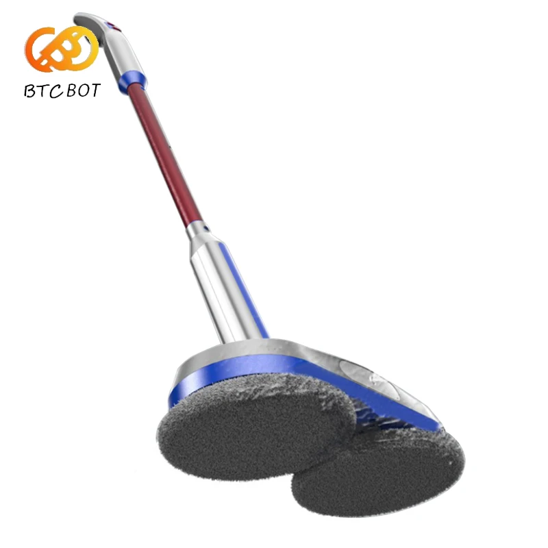 Electric Floor Sweeper Cleaner Vacuum Rechargeable Wireless Hand Push Vacuum Cleaner Household Electric Mop