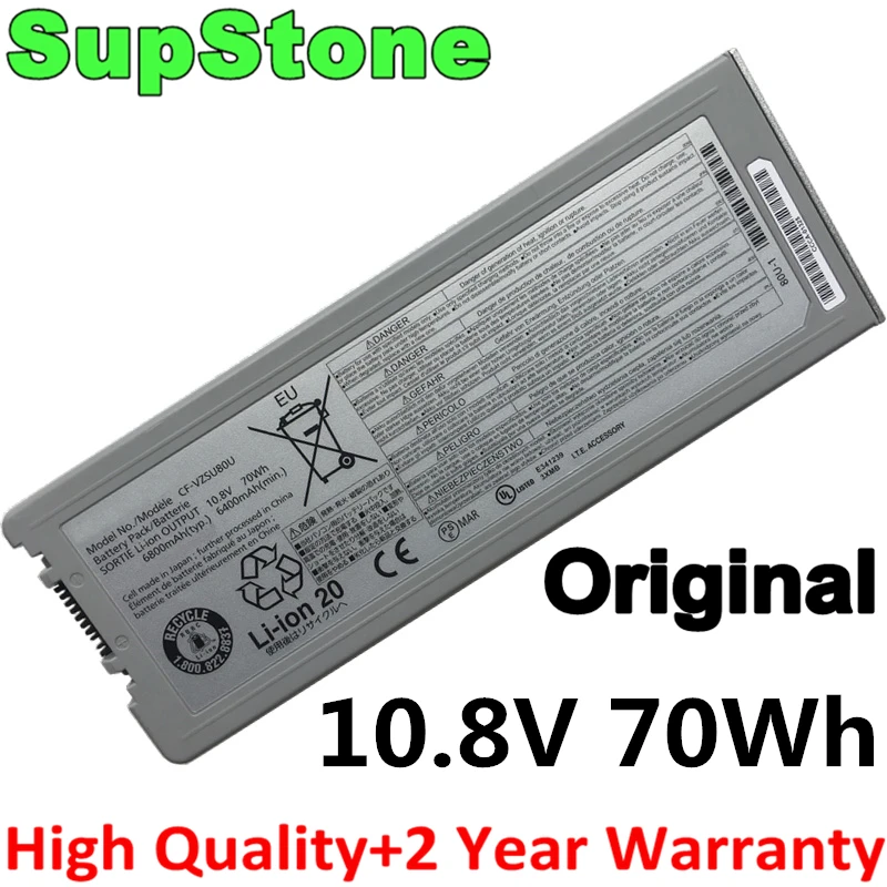 

SupStone CF-VZSU80U CF-VZSU82U CF-VZSU83U Laptop Battery For Panasonic Toughbook CF-C2 10.8V 70Wh 94Wh