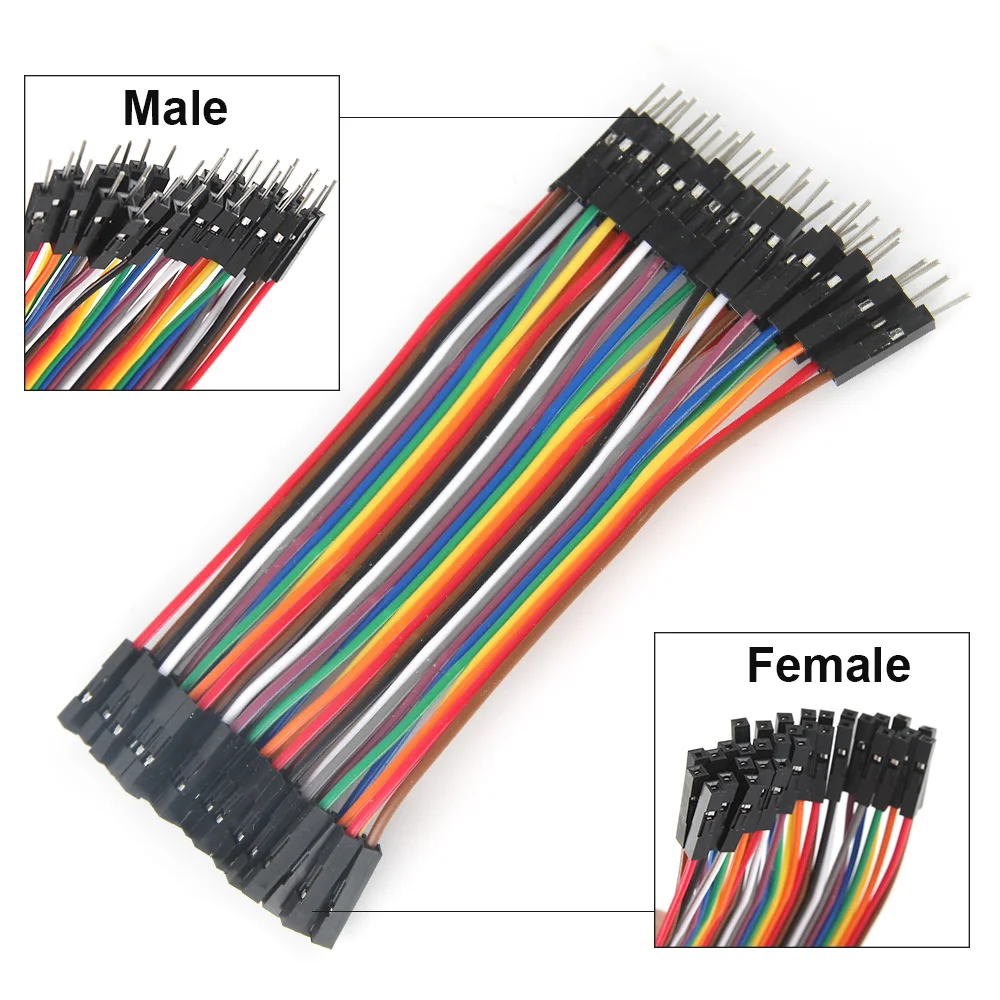 40PIN Cable Dupont Line 10cm 20cm 30cm Male to Male Female to Female Male to FeMale Jumper Dupont Wire Cable For PCB DIY KIT