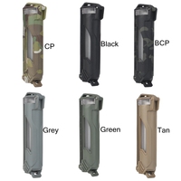 Tactical MOLLE Battery Storage Box Portable Battery Carry Case Outdoor Magazine Pouch Suitable for CR123/AAA/AA Batteries