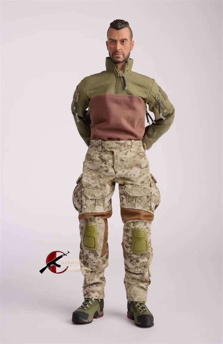 

1:6 Soldiers SEAL Team 6 DEVGRUS Captain Hunted Killed Bin Ladenes Combat Uniform Suit Non-SS08 for Male 12”Action Figure Doll