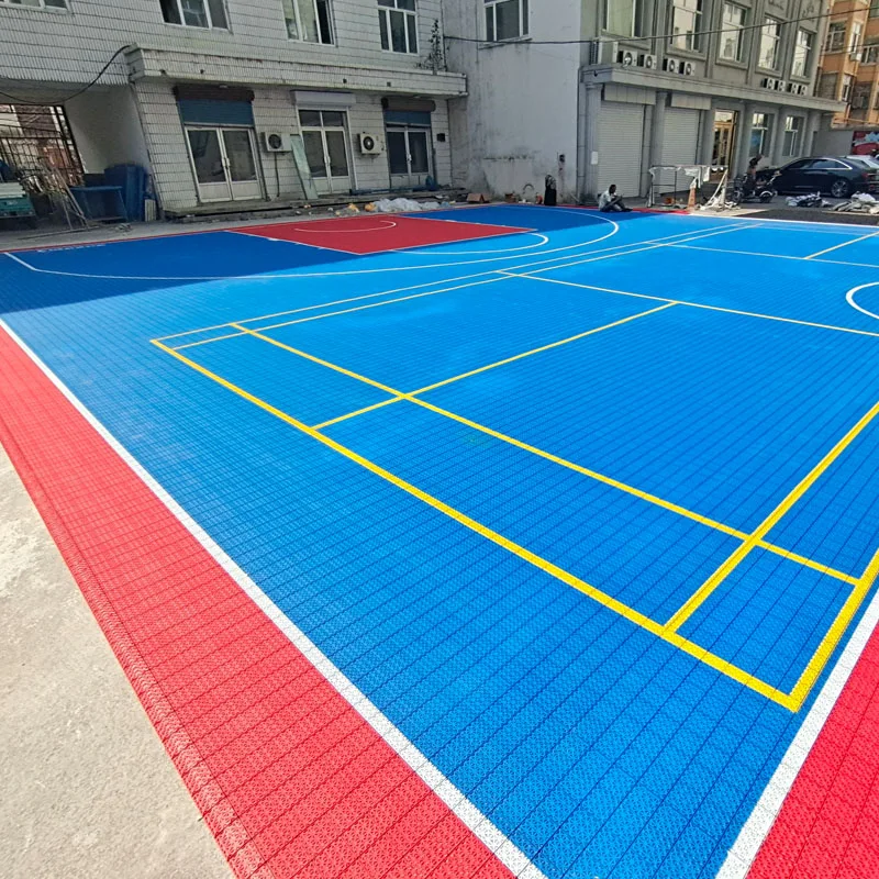 

Beable Outdoor Multi-Use Sport Basektball Court Floor In Your Backyard Wide Variety Of Color Combinations Available