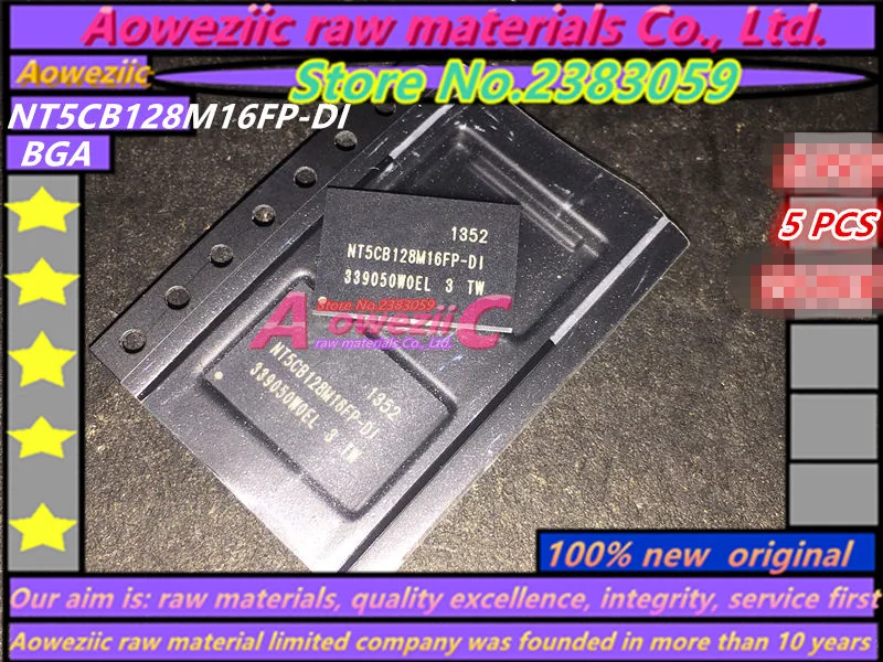 Aoweziic 100%new original NT5CB128M16FP-DI  NT5CB128M16IP-EK NT5CB128M16FP-FK NT5CB128M16FP-CG NT5CB128M16FP-EJ  BGA Memory chip