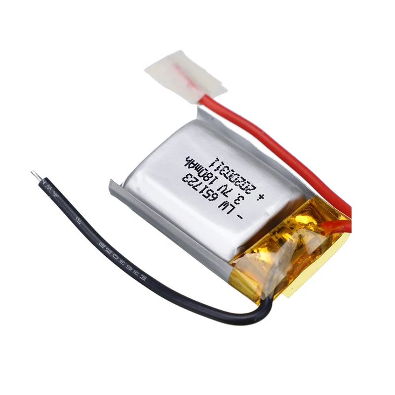 3.7V 150mAh 180mAh Lipo Battery for Syma S105 S107 S107G S108 Skytech M3 m3 S977 Helicopter Spare Parts 3.7v 651723 Battery