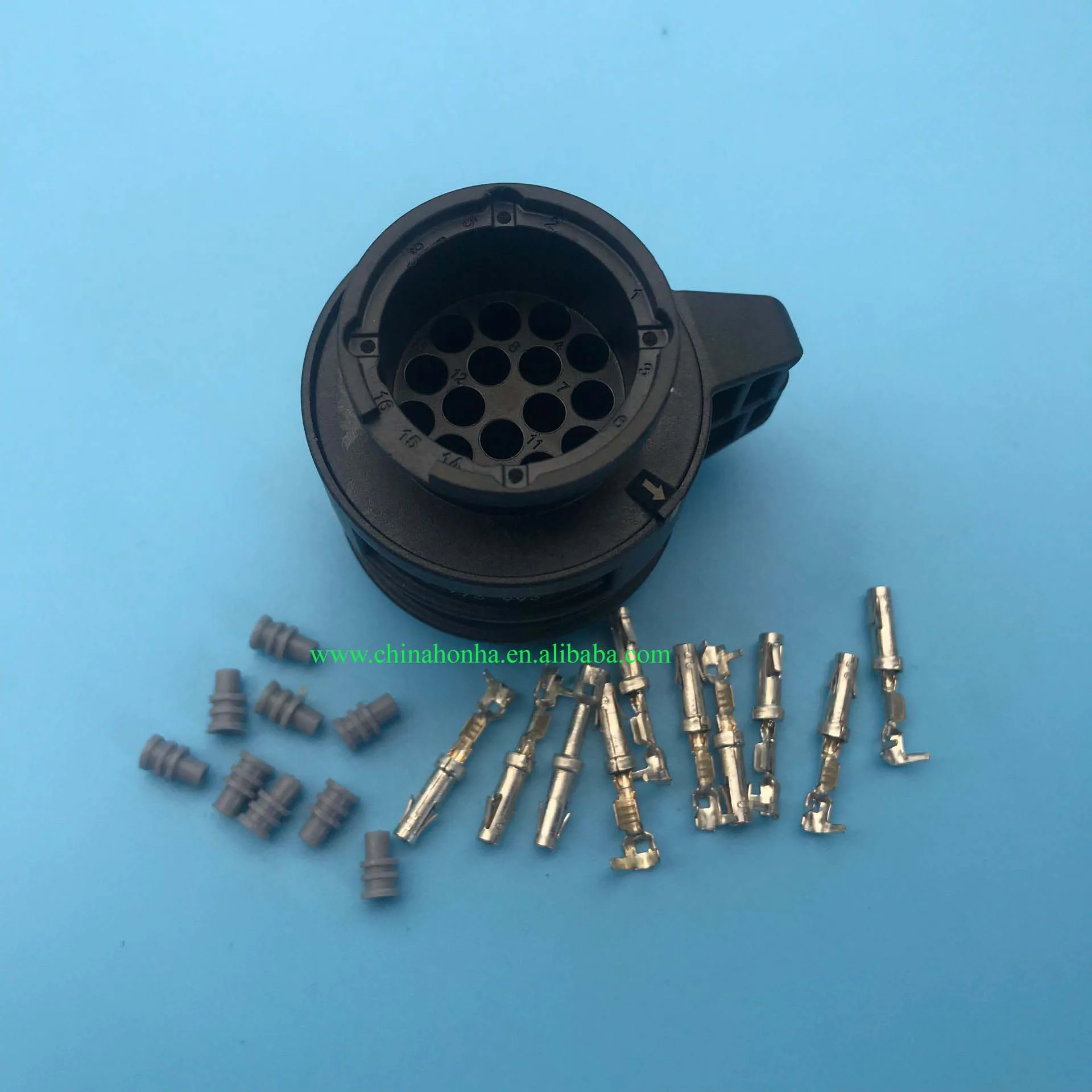 16 Pin Way 02E Transmission Gearbox Body Controller Connector Plug With Cable Pigtail 3D0 973 993 3D0973993