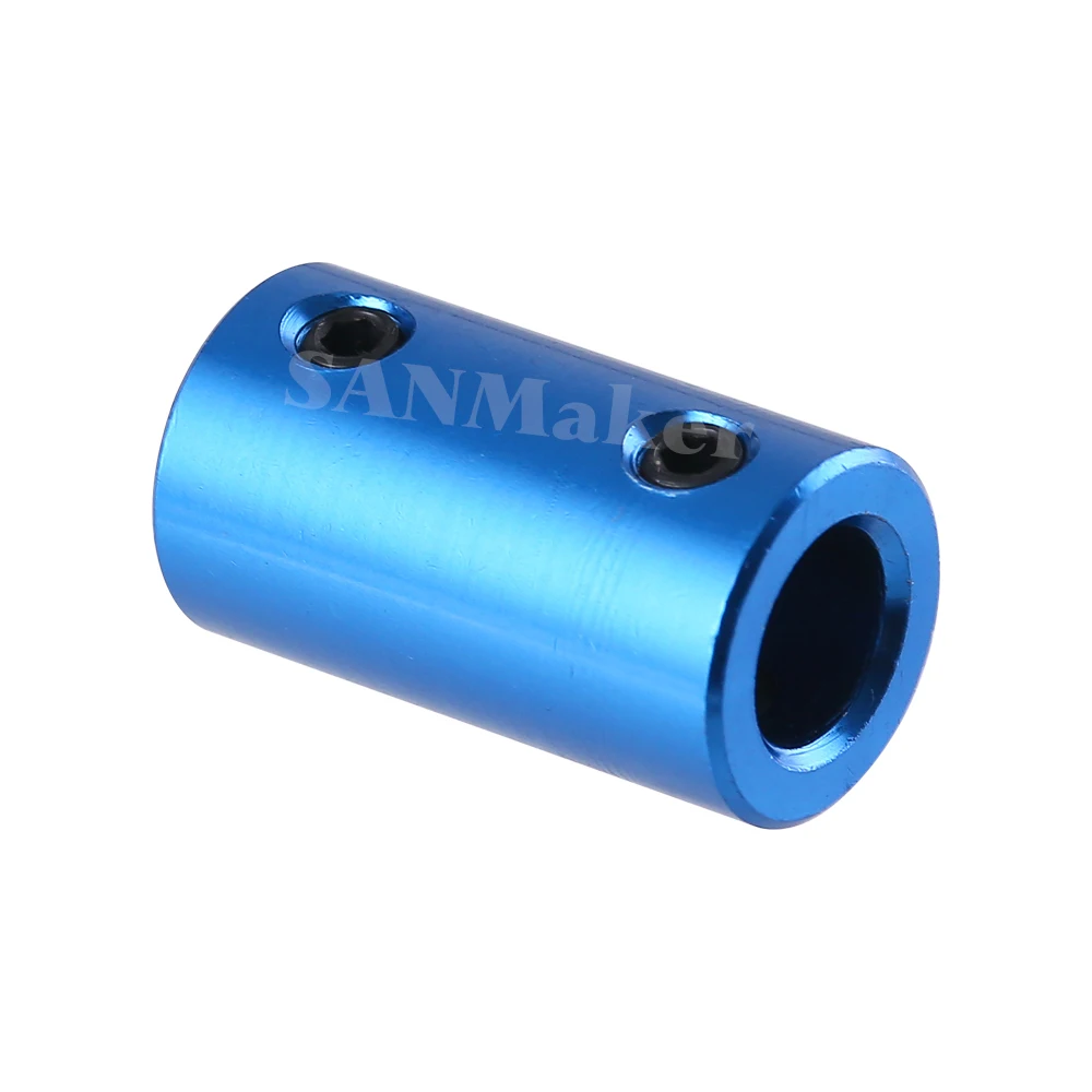 1 buah sekrup perangkai poros biru suku cadang printer 3D 35/7/8MM 3/4/5/6/6.35/7/8MM untuk aksesori Motor Stepper