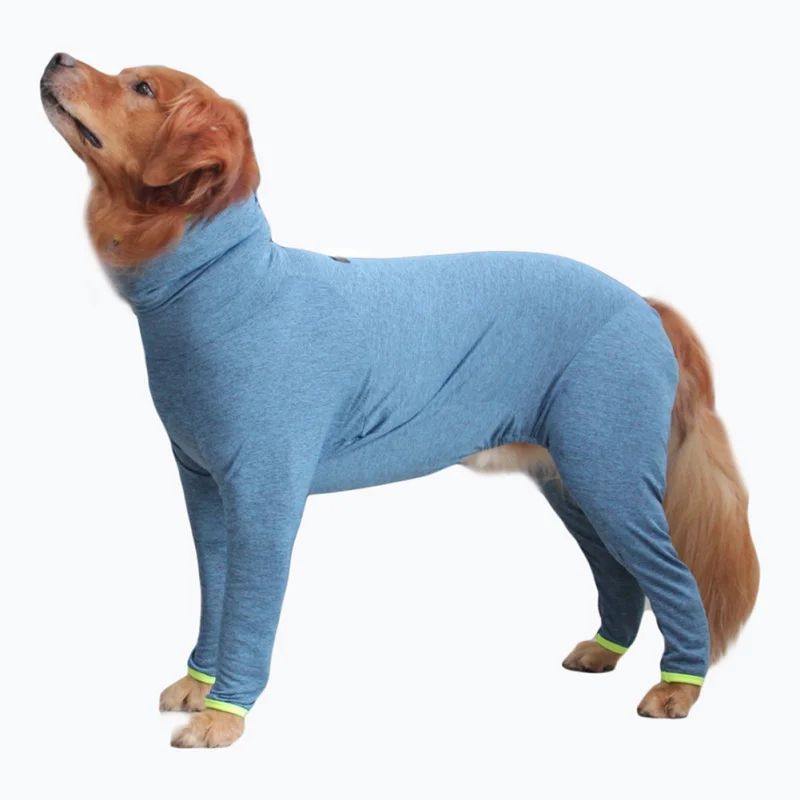 Pet Clothes Jumpsuit Medium Large Dogs Pajamas For Dog costume Long-sleeved Coat For Dogs Surgery Recovery Clothing