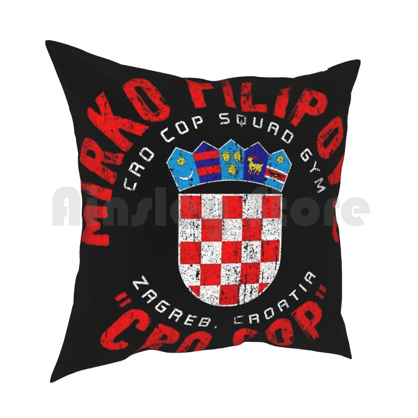 Mirko Cro Cop Filipovic Pillow Case Printed Home Soft Throw Pillow Knockout Bjj Ko Bjj Mixed Martial Arts Champ Jiu