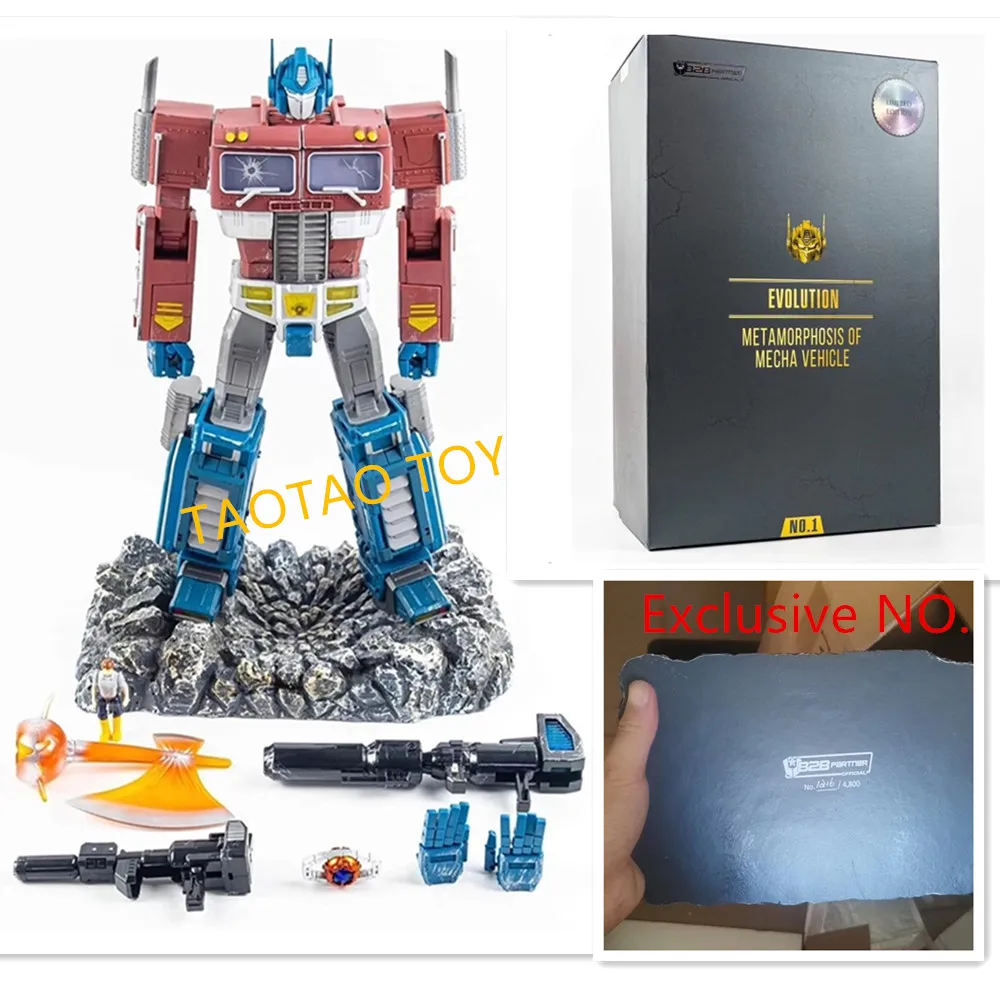 Exclusive Limited version Weijiang Transformation OP Battle Damage MPP10Z Evolution Diecast MP10 oversized Figure Robot Toys