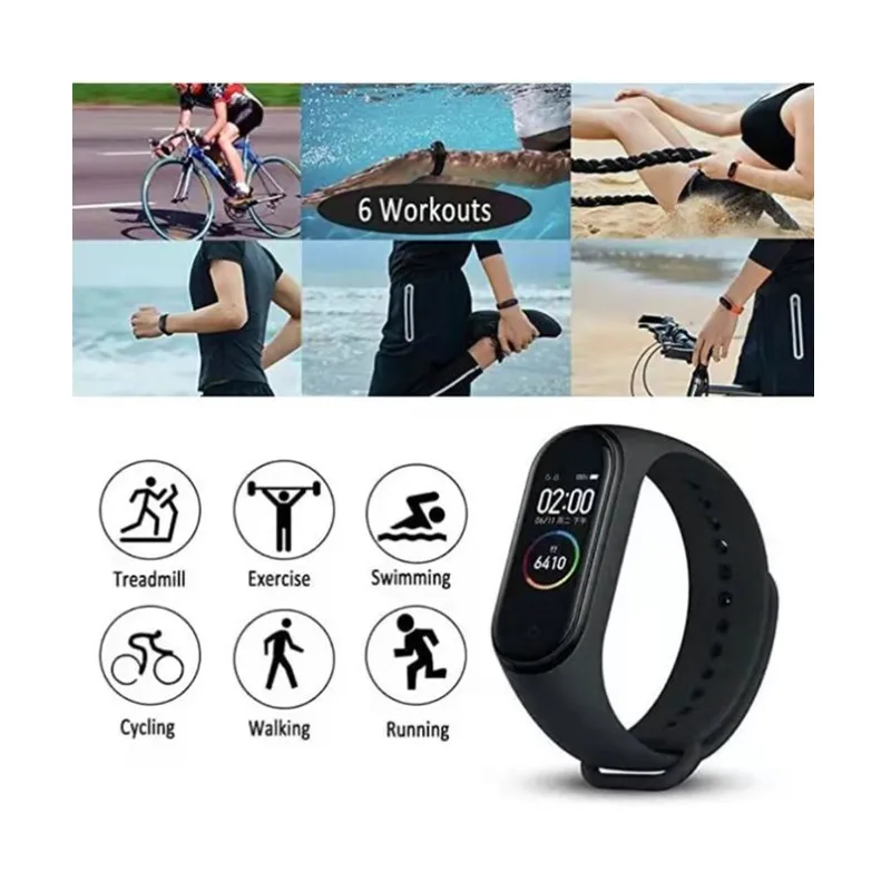 Correa de silicona para Xiaomi Mi Band 5, 6, 4 y 3, pulsera de silicona suave para reloj inteligente, 2021