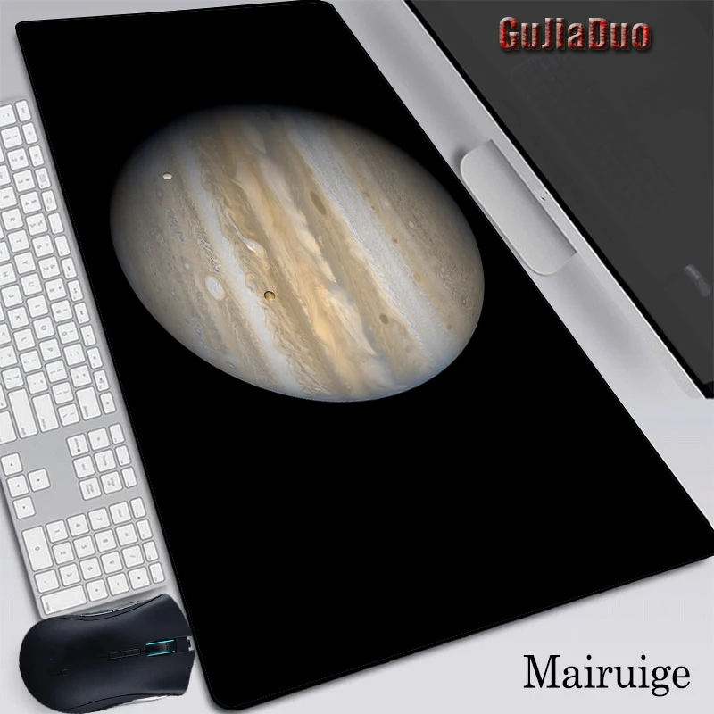 

90*40cm Planet Moon Large Mouse Pad Laptop Keyboard Gaming Room Accessories Desk Mat Xxl Art Mousepad Gamer Table Pad Carpet