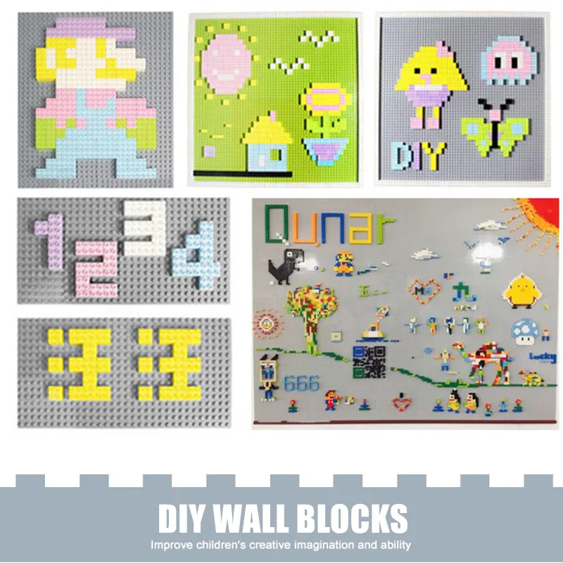 32*32 Dots Building Blocks Baseplates for IdeaMOC Compatible Classic City Bricks Base Plate Toys for Children Boy Girl 16*32 Dot