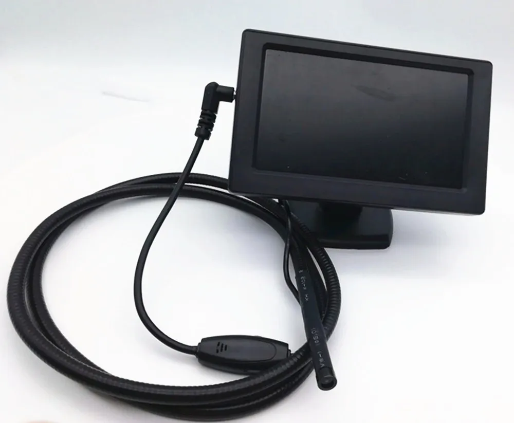 

4.3 Inch 5.5MM 450,000Pixels Rigid Cable AV Endoscope Camera Take Photo and Video CMOS Borescope