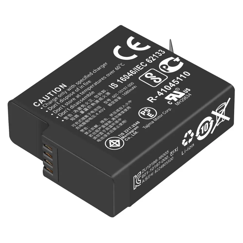 1 Pc 1680mAh battery Go Pro Hero5 hero6 hero7 AHDBT-501 AHDBT501 Bateria Akku for GoPro 5 6 7 Hero5 AHDBT 501 camera