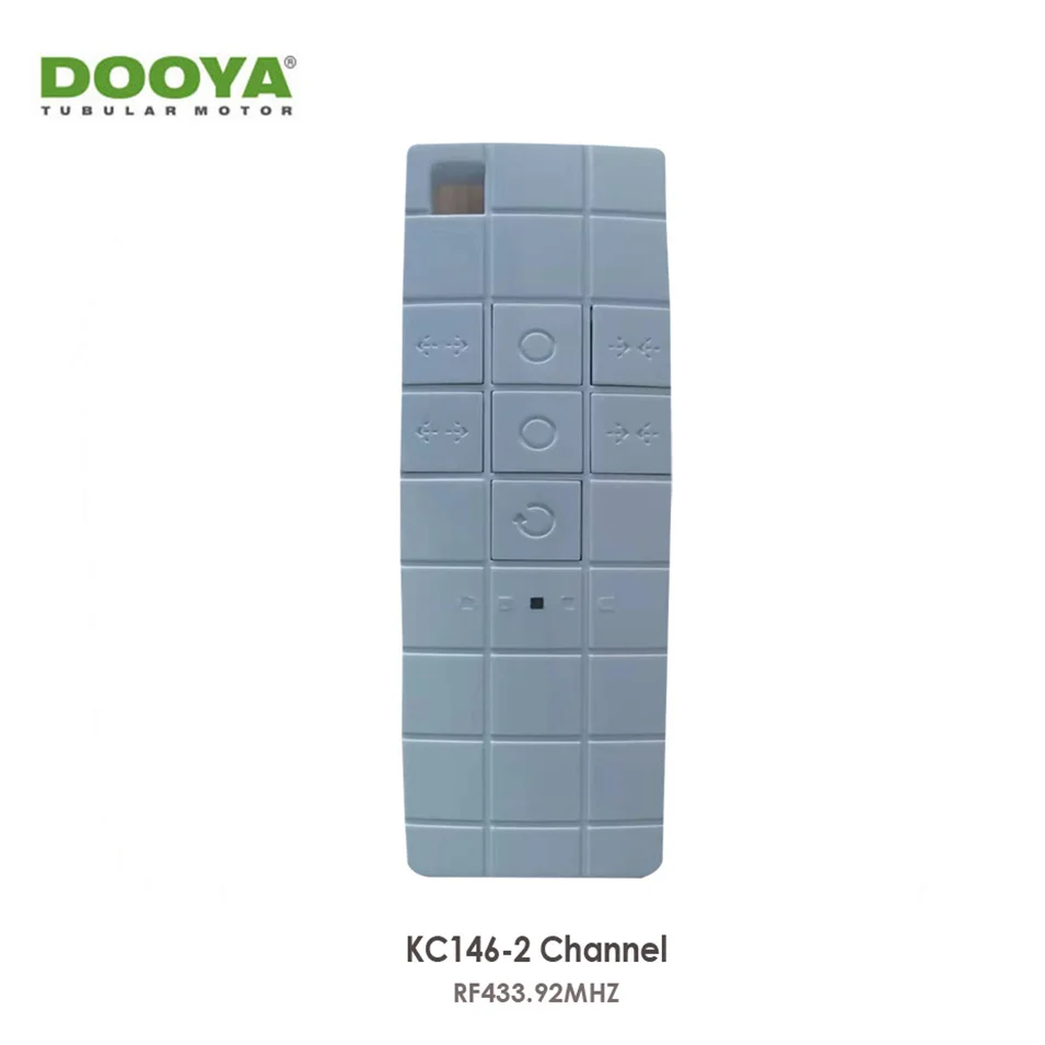 Dooya DC90 telecomando a 1 canale/KC146 a 2 canali per motore Dooya RF433, telecomando RF 433MHZ, per Dooya DT52E/KT82TN/KT320E