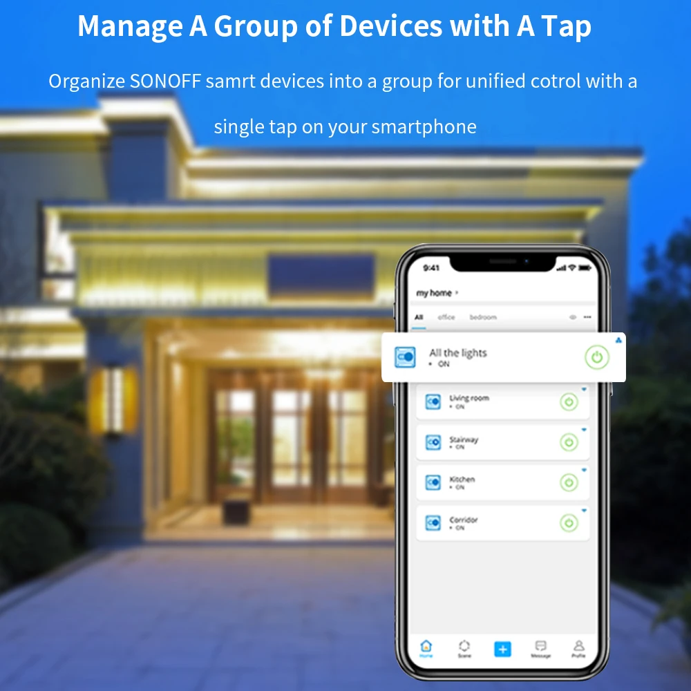 SONOFF Grundlegende R2 Wifi schalter modul Drahtlose Relais Schalter Universal DIY Smart Home 10A mit Sonoff IP66 Wasserdicht Junction Box