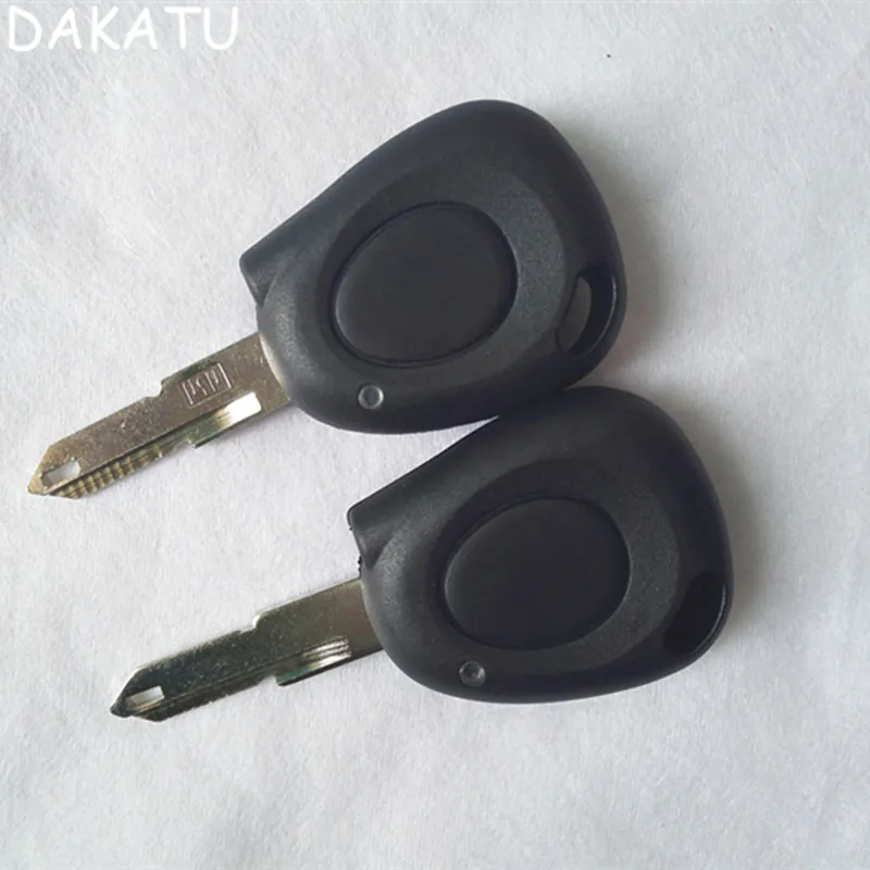 

10 шт., 1 кнопка NE73, чехол для дистанционного ключа автомобиля с лезвием для Renault Twingo Clio Kangoo Master, брелок для бесключевого доступа, без местоположения аккумулятора