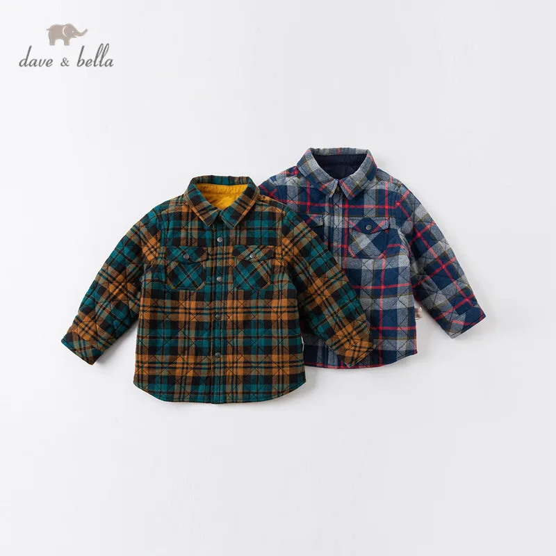 

Рубашка детская зимняя, в клетку, DBX15050