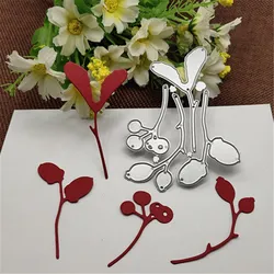 4Pcs Flower Frame Metal Die Cutting For Household DIY Scrapbooking Photo Album Decorative Embossing Folder Paper Cards