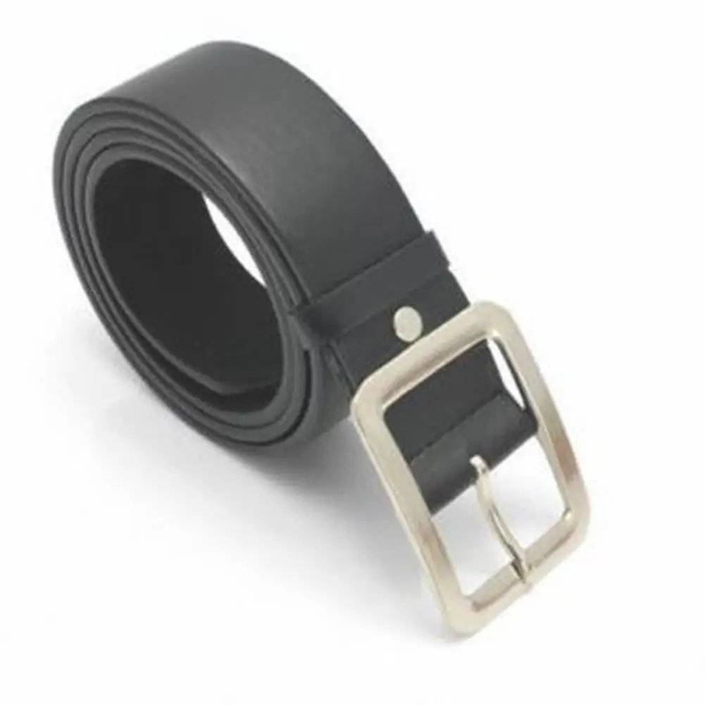 Ceinture en Faux Cuir pour Homme d'Affaires, Broche de Ceinture, Accessoire Décontracté