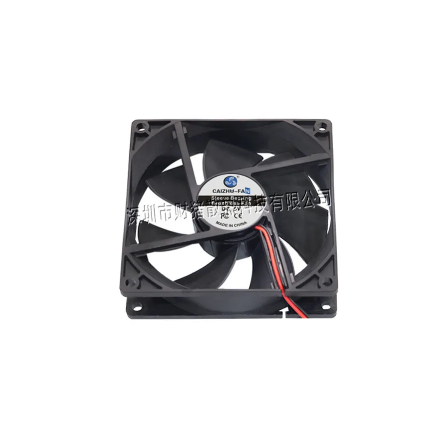 Dual Sleeve Bearing  90MM 9CM 9025 9225 CPU Fan 90x90x25MM DC 5V 12V 24V Computer Case Cooling Fan 2PIN