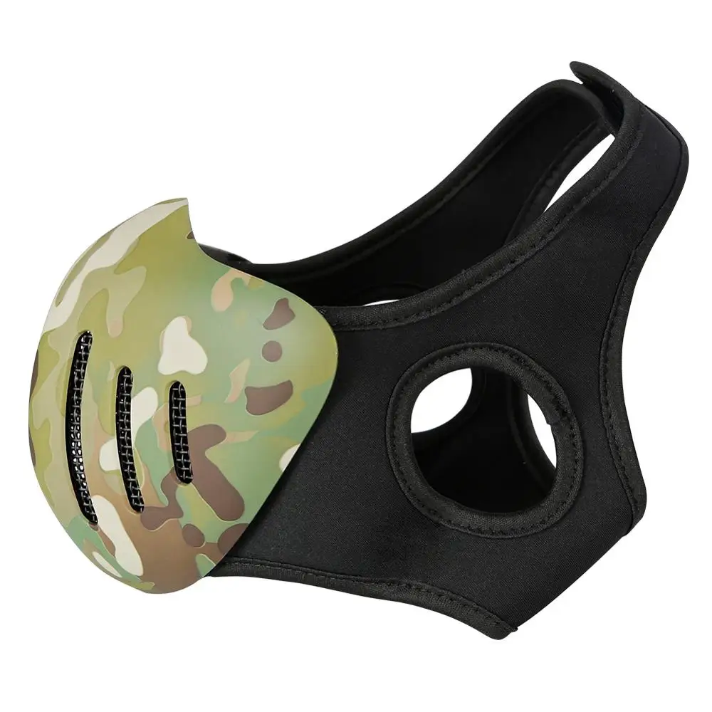 Military Game Half Face Camouflage Protective Mask CS Tactical Airsoft Hunting Shooting Glory Knight Paintball Protection Masks