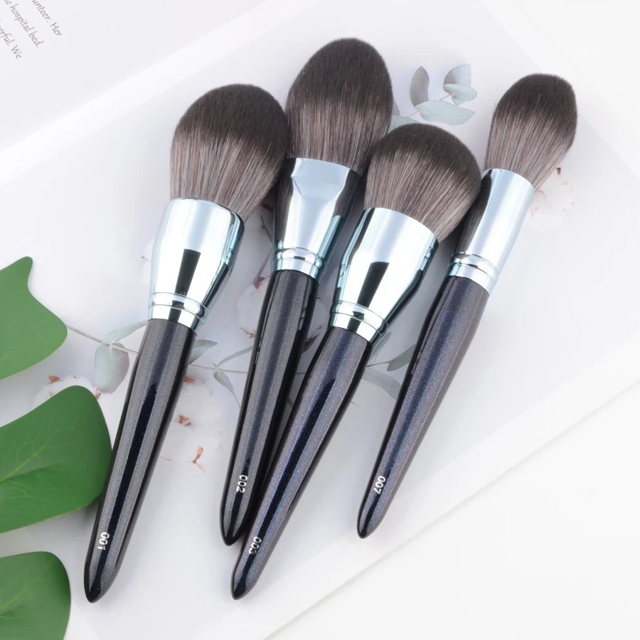 1 Piece Big Powder makeup brushes Wood handle Round head Powder Face contour Blush Make up brushes middle small size super soft