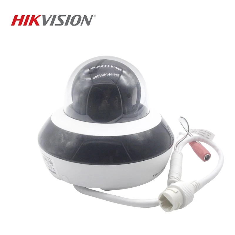 HIKVISION DS-2DC2D40IW-DE3 4MP Mini PTZ  IP Camera 2.8mm-12mm,4X Zoom Support IP66 Outdoor Waterproof  PoE Security Camera