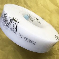 Gratis verzending!!!! Witte 50mm x 9mm x 4000mm Flat Squeegee Rubber, zeefdruk, 70A Durometer