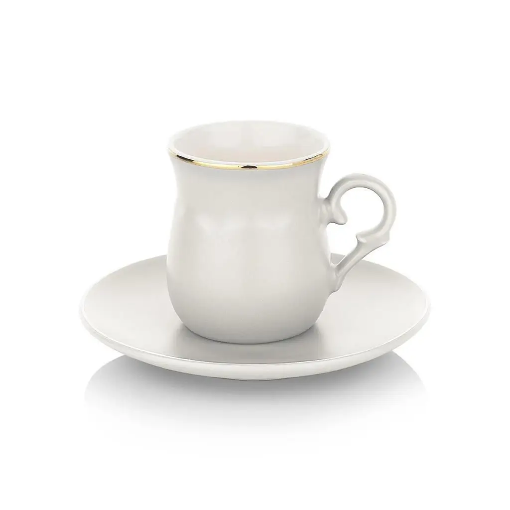 DOLBOVI Schafer Viva 6 Personality 12 Piece coffee cup Pad White-Gray 1S793-08002-ASO02 mug кружка coffee cup cup