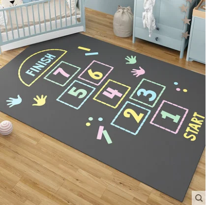 Baby Play Mats Kids Crawling Carpet Floor Rug Baby Bedding Rabbit Blanket Cotton Game Pad Children Room Decoration